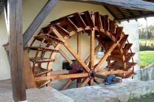 Installation d’une roue de type Sagebien - La roue tourne 5