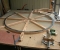 Installation d’une roue de type Sagebien - En atelier chêne 7