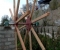 Installation d'une roue dans un jardin public - Montage de la roue 8